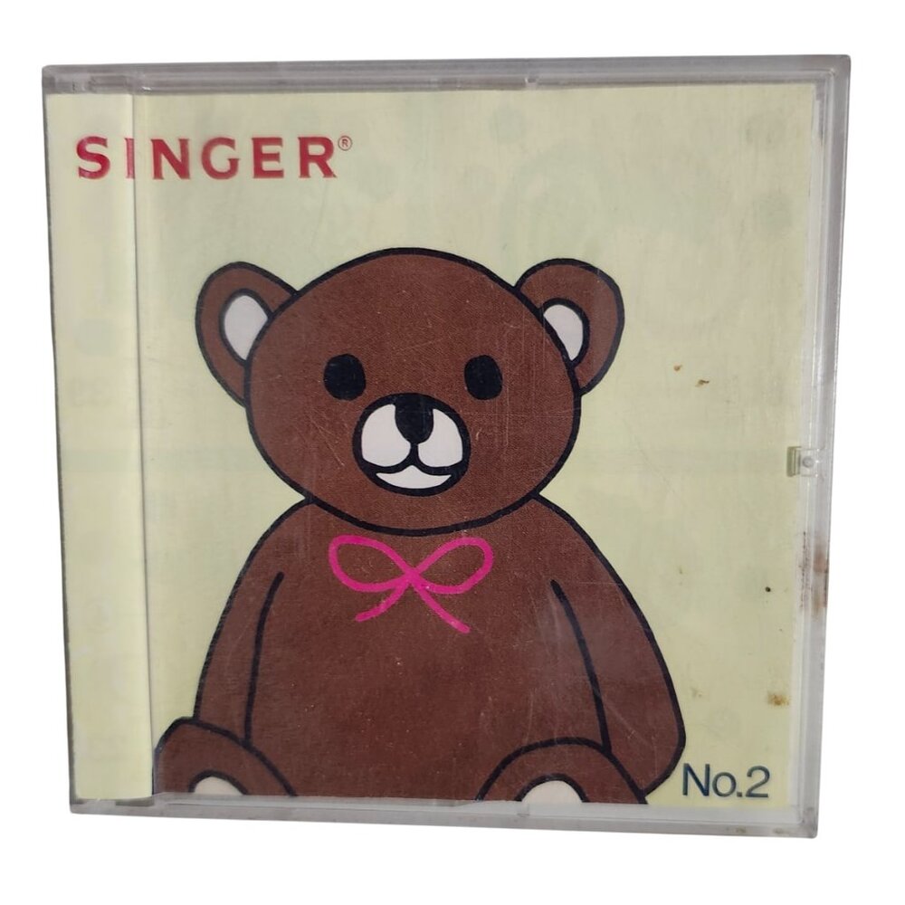 Singer Sewing Machine Cartridge No 2 for Embroidery Flowers and Fruit